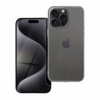 Skaidrus dėklas 2 mm dėžutėje IPHONE 15 Pro Max skaidrus