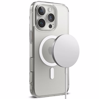 Ringke Fusion Magnetinis iPhone 16 Pro Max dėklas - matinė skaidri