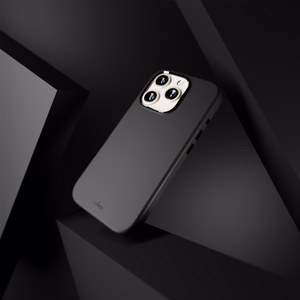 Силиконовый чехол Puro Icon Mag Pro MagSafe для iPhone 16 Pro - чёрный