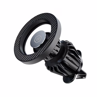 Automobilinis laikiklis (m) BH-16A karboninis magnetinis MagSafe prie oro ventiliacijos (BH16AC-MAVB) juodas (m)