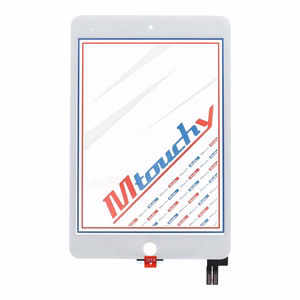 MUSTTBY Lietimui jautrus ekranas + OCA iPad Mini 5 (baltas)
