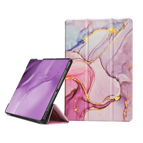 Dėklas Reach Smart Leather Samsung X210/X215/X216 Tab A9 Plus 11.0/X230/X235/X236 Tab A11 Plus 11.0 marble