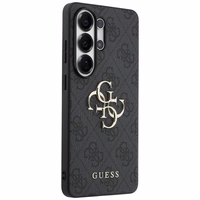 Guess dėklas 4G Big Metal Logo for Samsung Galaxy S26 Ultra juodas
