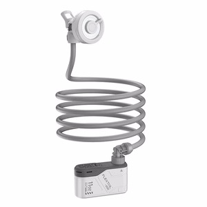 Flextail Max Shower nešiojamas dušas su pompa (baltas)