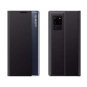 New Sleep dėklas telefonui su stovo funkcija Samsung Galaxy M53 5G juodas