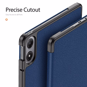 Dėklas Dux Ducis Domo Xiaomi Redmi Pad 2 Pro 12.1 tamsiai mėlynas
