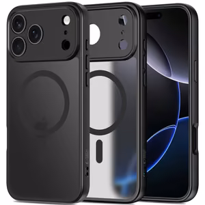 Tech-Protect BasicMag Magnetinis dėklas telefonui iPhone 17 Pro Max - Matinis juodas