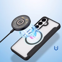 Dux Ducis Skin X Pro MagSafe suderinamas Piniginė Dėklas for Samsung Galaxy S26+ - juodas