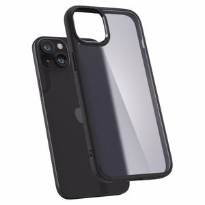 Spigen Ultra Hybrid dėklas, skirtas iPhone 15 6.1", matinis juodas