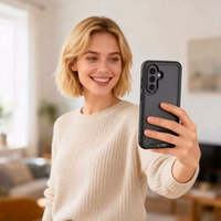 Tech-Protect Defense Dėklas for Samsung Galaxy A36 / A56 / A37 5G - Matinis juodas