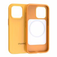 Dėklas telefonui iPhone 13 Pro – atsparus kritimui, skirtas MagSafe, oranžinis (PC0113-MFM-YE)