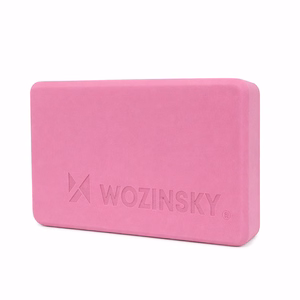 Wozinsky WKDJ-P jogos blokas Pilates ir tempimo pratimams - rožinė