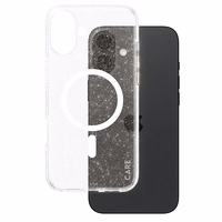 CARE by PanzerGlass Flagship Star Lit dėklas telefonui iPhone 16 Plus 6.7" baltas Magnetinis 1343