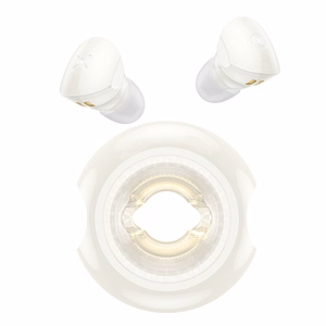 HOCO belaidės ausinės bluetooth TWS EW71 pieniškai baltos