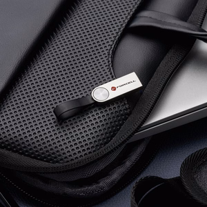 FORCELL F-DATA USB atmintukas Metal 128GB USB3.2 Gen 1 (USB A) sidabrinis