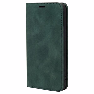 Smart Suede dėklas, skirtas Honor 600 / Honor 600 Pro, žalias