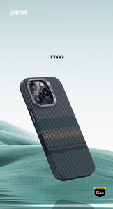 Benks Magnetic Armor Pro Aurora Kevlar 600D Case (BC66) for Iphone 16 Pro Max (Camera Control Button)