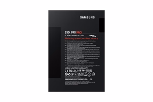 Samsung 990 PRO 2 TB M.2 PCI Express 4.0 NVMe V-NAND MLC SSD