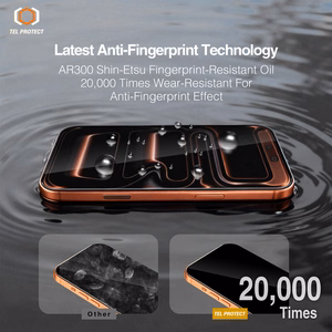 Tempered stiklas Tel Protect 10X HD DLC Diamond Coating for Samsung Galaxy S26 Ultra (with fingerprint unlock)