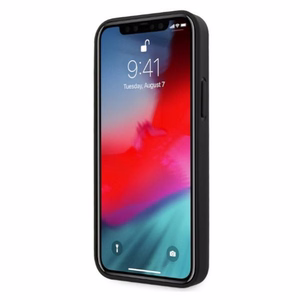 Mercedes Odinis žvaigždžių rašto dėklas iPhone 12 Pro Max - juodas