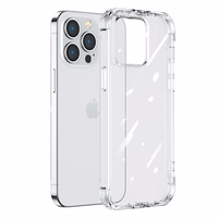 Joyroom Defender serijos dėklas iPhone 14 Pro Max šarvuotas kablio dėklas su stovu skaidrus (JR-14H4)