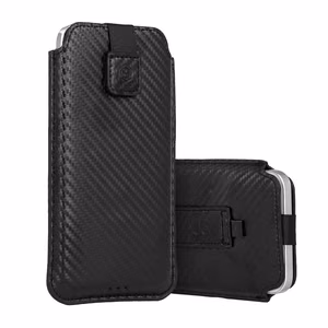 Wonder CARBON чехол (Размер XXL) для Samsung S25 Ultra/S24 Ultra/M35/M23/A16 5G/Xiaomi Redmi 14C ЧЕРНЫЙ