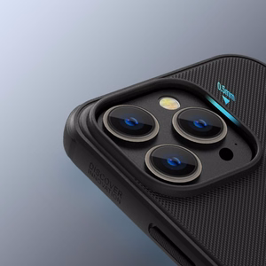 Dėklas Nillkin Super Frosted Shield Pro Apple iPhone 14 Pro mėlynas