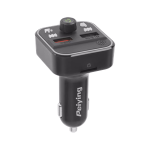 Automobilinis Bluetooth FM siųstuvas su 2 USB prievadais