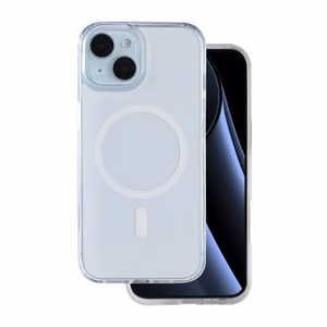 Lowkey Mag for iPhone 15 6,1" baltas