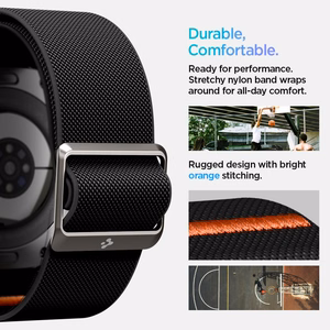 Dirželis SPIGEN FIT LITE SAMSUNG GALAXY WATCH ULTRA (47 MM) juodas