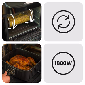 Huslog 1800W multifunctional deep fryer