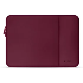 Tech-Protect neopreninis nešiojamojo kompiuterio dėklas 14" - bordo