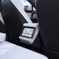 Spigen Glas.tR Slim grūdintas stiklas Tesla Model X 2022 / Model S 2021 - Juodas