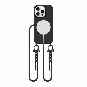 Tech-Protect MagNecklace Magnetinis iPhone 15 Pro dėklas - juodas