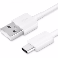 Samsung EP-DG970BWE USB-A – USB-C kabelis 1.5m (OOB didmeninė – pakaitinė pakuotė) – baltas