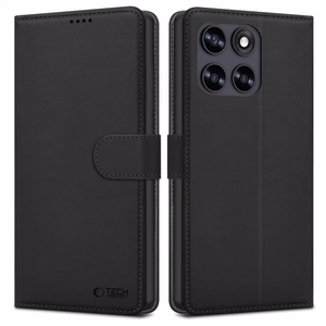 Tech-Protect Wallet Case for Motorola Moto G67 / G77 - Black