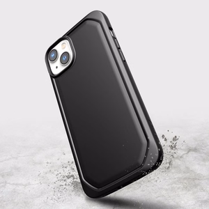 Raptic X-Doria Slim dėklas telefonui iPhone 14 Plus galinis dangtelis juodas