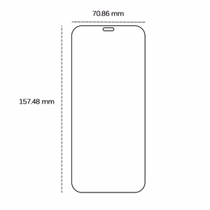 Grūdintas stiklas 2,5D Honor 200 Lite 5G (global)