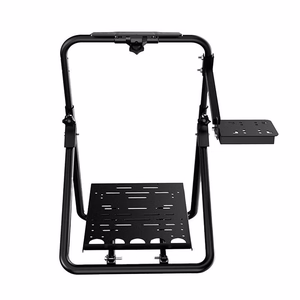 Adjustable žaidimų vairo stovas PXN-A9 (juodas)