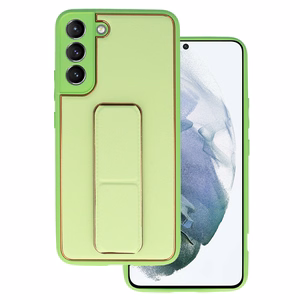 TEL PROTECT odinis prabangus dėklas su stovu skirtas Samsung Galaxy S22 Plus – mėtinai žalias