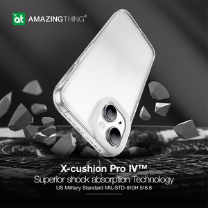 Amazing Thing Titan Pro dėklas 10FT IP156.7TPCL Iphone 15 Plus - skaidrus