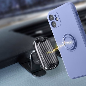 Samsung A27 5G dėklas Silicone Ring, violetinis