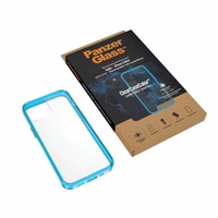 PanzerGlass ClearCase iPhone 13 Mini 5.4" Antibacterial Military grade Bondi mėlynas 0326
