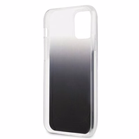 Mercedes Transparent Line dėklas telefonui iPhone 12 mini - juodas