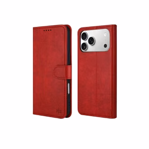 Dėklas HDD Clasp Wallet Case Samsung A405 A40 raudonas