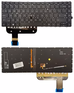 Klaviatūra HP EliteBook 845 G7, su pašvietimu ir „trackpoint“