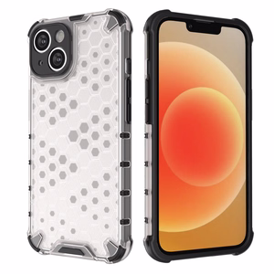 Korinio rašto dėklas telefonui iPhone 14 Plus šarvuotas hibridinis juodas