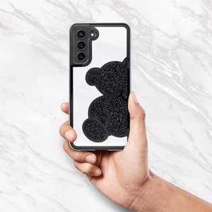 TEDDY BEAR dėklas telefonui SAMSUNG A71 juodas