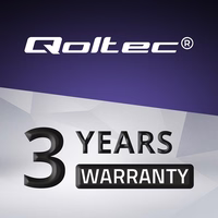 Qoltec 51025 maitinimo adapteris / inverteris Juoda