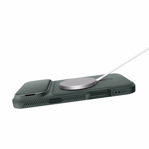 Spigen Optik Armor Magnetinis dėklas telefonui iPhone 17 Pro Max - žalias